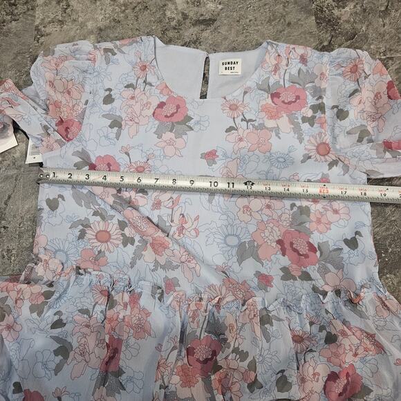 Aritizia Sunday Best Lillian Floral Dress Size Small - Picture 8 of 9